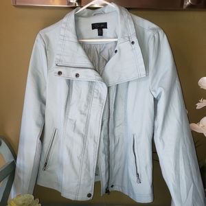 RD STYLE STITCH FIX- Rhonda Faux Leather Jacket